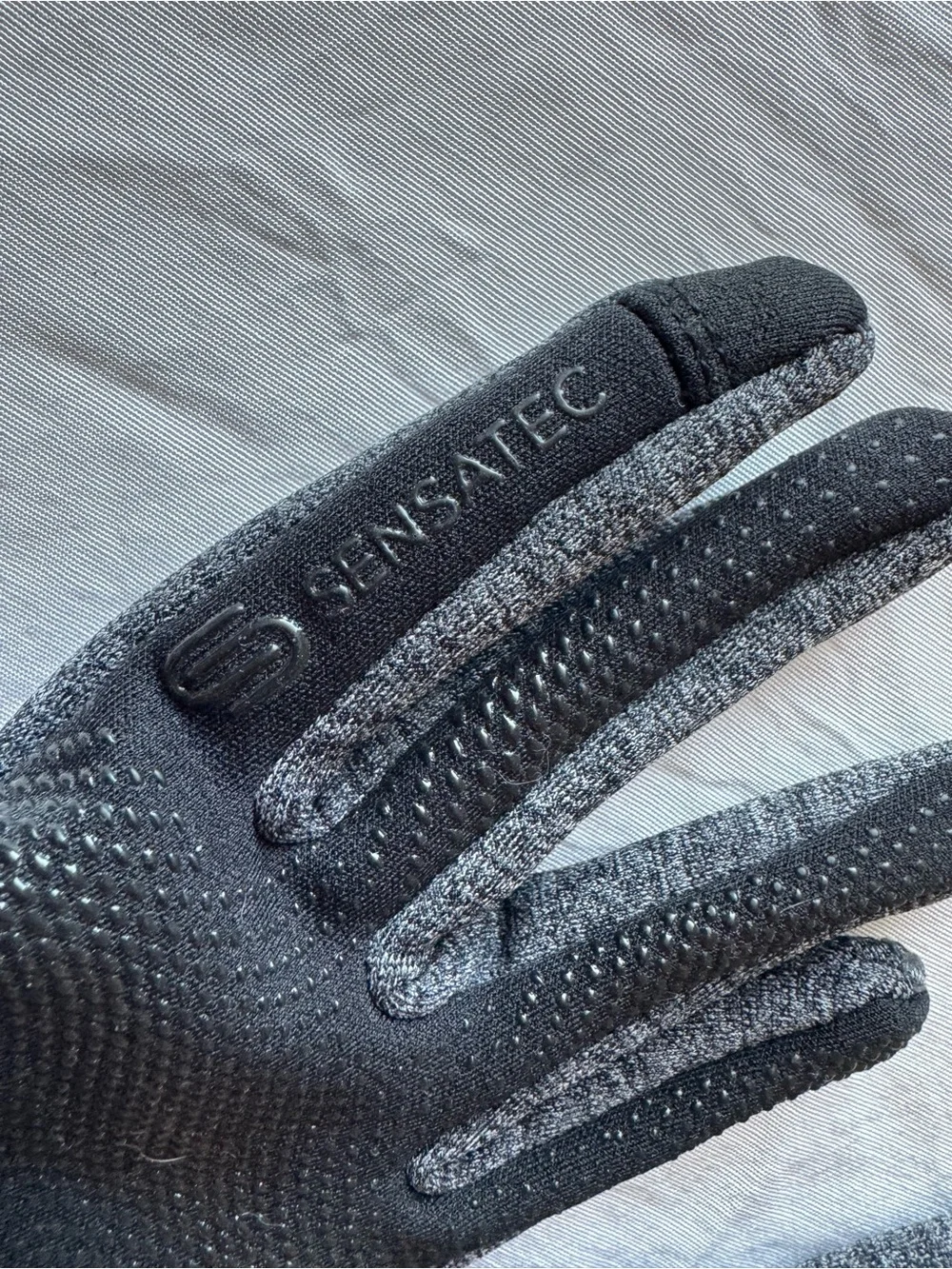 Head Charcoal Heather Touchscreen Gloves